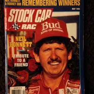 Stock Car Racing Magazine - May 1994 - Neil Bonnett On Cover